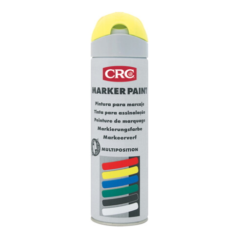 CRC Markeerspray MARKER PAINT, 500 ml, Markeerkleur: Y
