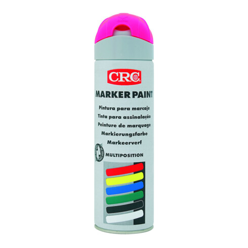 CRC MarkerPaint Marqueur fluorescent fuchsia 500ml aérosol