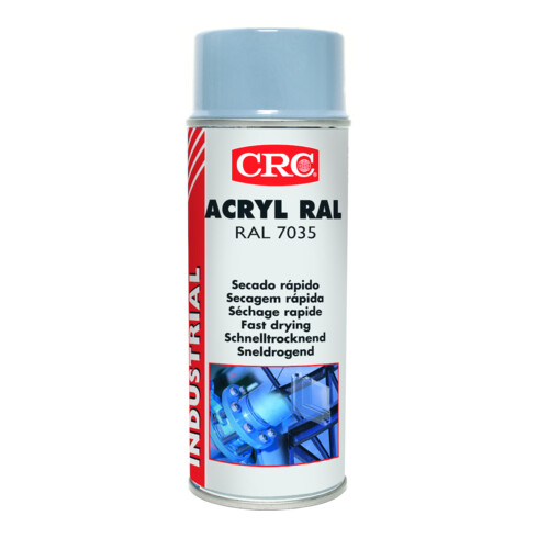 CRC Peinture acrylique RAL 7035 Gris clair 400 ml aérosol