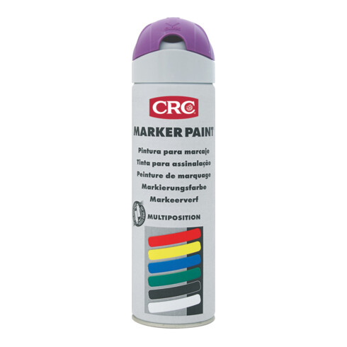 CRC Sprays de marquage MARKER PAINT, 500 ml, Couleur de marquage: V