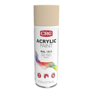 CRC Verflak Acrylic Paint licht ivoor, Inhoud: 400ml