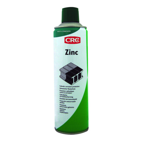 CRC Zinc 500 ml Spray Zink-Schutzlack mattgrau