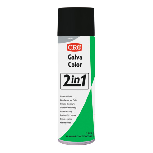 CRC Zink-corrosiebeschermingsspray Galvacolor 2 in 1, 500 ml, Kleur: GREY2