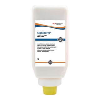 Crème de protection p. les mains Stokoderm aqua sensitive 1 l sans silicone et s
