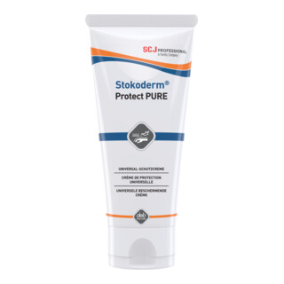 Crème de protection p. les mains Stokoderm Protect PURE 100 ml sans silicone tub