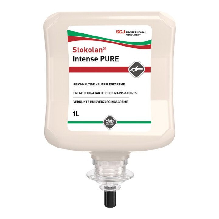 Crème de soin p. les mains Stokolan® Intense 1 l cartouche cartouche