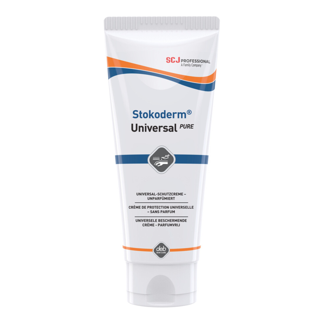Crème protectrice pour la peau S.C. JOHNSON Stokoderm Universal Pure, contenance : 100 ml