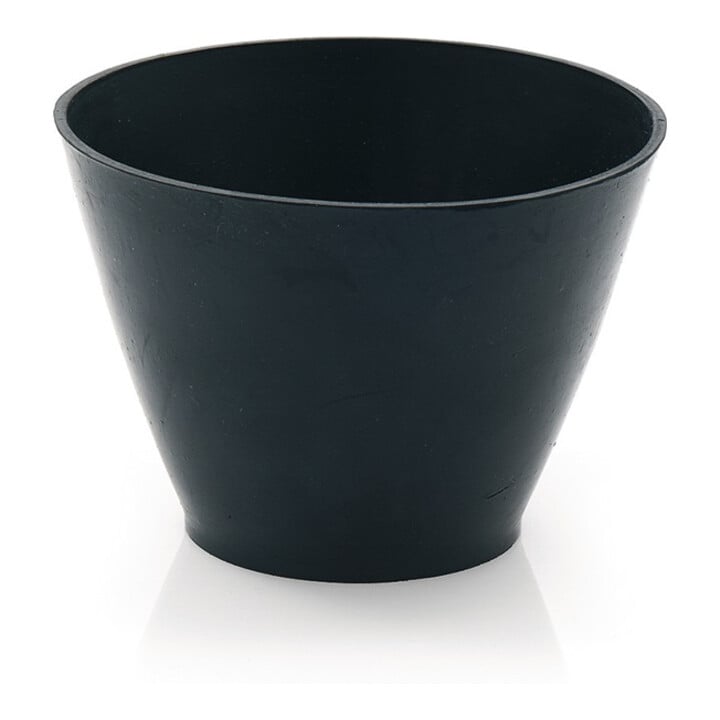 Gum Gobelet plâtre H 130 mm D sup : 125 mm / inf : 90 mm conv. pour laques nitro noir