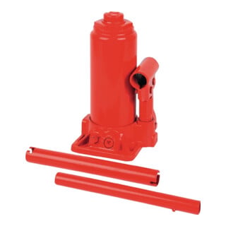 Cric hydraulique cap.charge 2000 kg course 110 mm Hauteur 158 mm hauteur finale