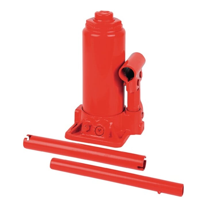 Cric hydraulique cap.charge 2000 kg course 110 mm Hauteur 158 mm hauteur finale