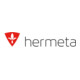 Crochet à chapeau Hermeta 0028 design double A. Elox aluminium argent 90mm. H.100mm-3