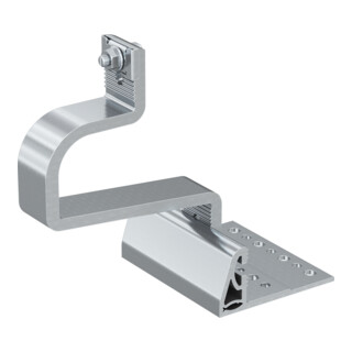 Crochet de toit fischer RH 52-67 VB AL aluminium