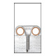 Crochet nylon taclip simple 18 Réf. FTS (100 pcs) CELO-5