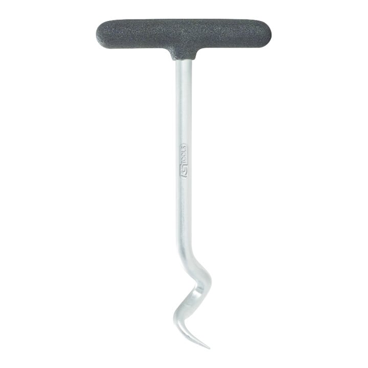 Crochet poignée en T, forme S, petit, 120 mm