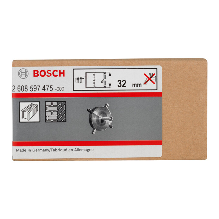 Croix de centrage Bosch pour carotteuses à sec et forets à douilles de 32 mm