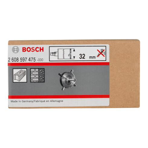 Bosch Croix de centrage pour couronnes trépan et fraises-cloches à sec