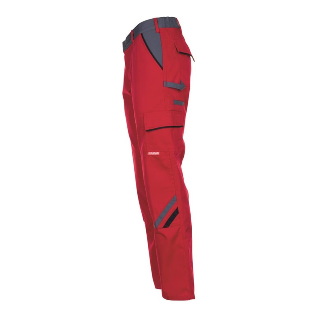 Pantalon femme Planam Highline rouge/argent