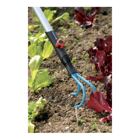 Cultivateur combisystem GARDENA, 3 dents, largeur 9 cm