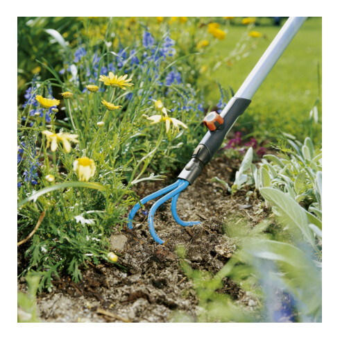 Cultivateur combisystem GARDENA, 3 dents, largeur 9 cm