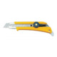 Cutter l. de lames 18 mm L. 155 mm avec roulette de blocage OLFA-1