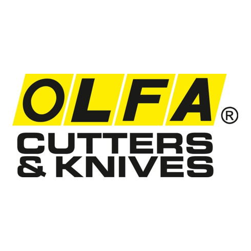 Cutter l. de lames 18 mm L. 155 mm avec roulette de blocage OLFA