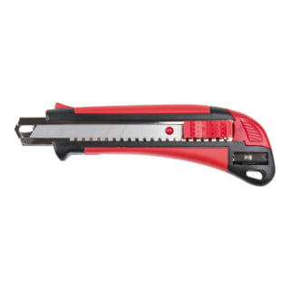 Cutter STIER, largeur 18 mm avec taille-crayon