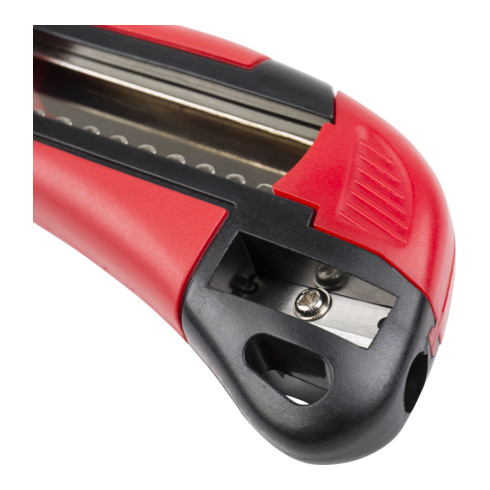 Cutter STIER, largeur 18 mm avec taille-crayon