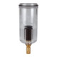 Cuve en polycarbonate RIEGLER avec joint torique et robinet de vidange entièrement automatique BG 3-1
