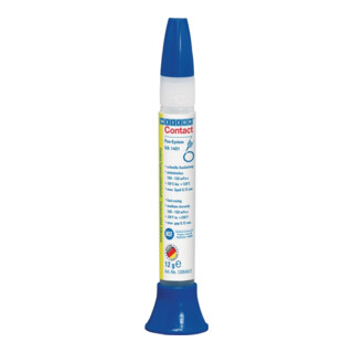 Cyanacrylatklebstoff VA 1401 12g farblos,klare Flüssigkeit Pen-System WEICON