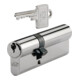 Cylindre profilé double PZ 8812 75/80mm NuG les deux touches numériques 3 versch.-schl.