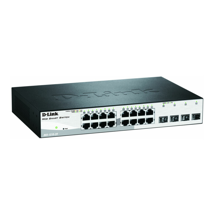 D-Link Switch DGS-1210-20 Switch manageable Gigabit Layer 2 à 20 ports