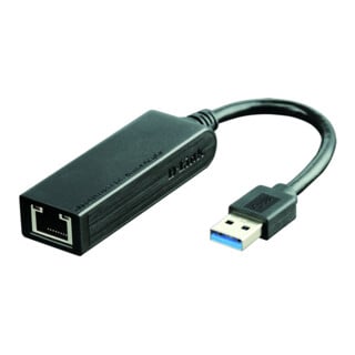 D-Link USB 3.0 Gigabit Adapter DUB-1312 schwarz