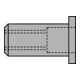 Gesipa Dadi per rivetti ciechi, alluminio M 5x7x11,5-1
