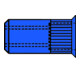 Gesipa Dadi per rivetti ciechi in acciaio zigrinato, testa di piccole dimensioni M 6 x 9 x 15,5-1