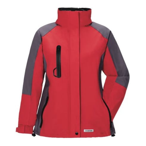 Planam Jacke Shape Outdoor Damen rot/grau