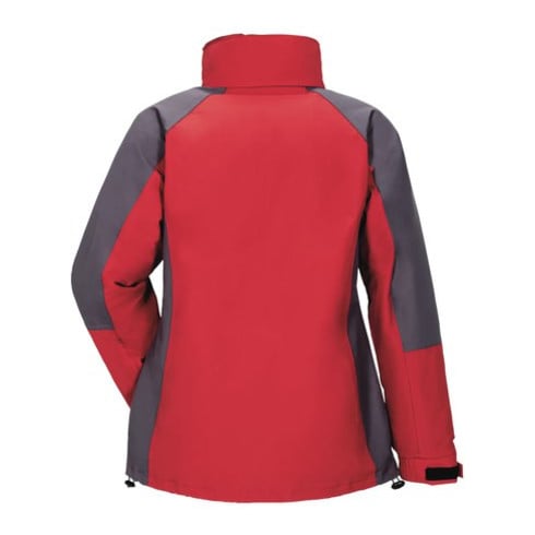 Planam Jacke Shape Outdoor Damen rot/grau