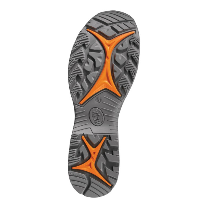 Damenschuh BE Adventure 2.2 GTX Ws Gr.6 (39) hellgrau/orange Mikrofaser/Textil