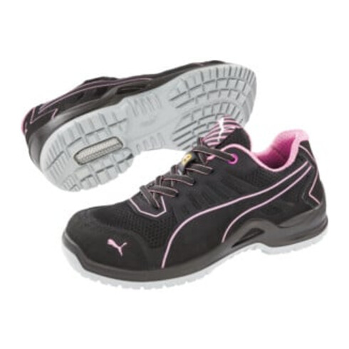 Damensicherheitsschuh Fuse TC Pink Wns Low Gr.39 schwarz/pink Mikrofaser/Mesh