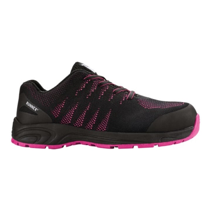 Damensicherheitsschuh GirlStar 5180 Gr.38 schwarz/pink S1P SRC PES RUNNEX
