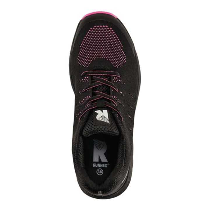 Damensicherheitsschuh GirlStar 5180 Gr.38 schwarz/pink S1P SRC PES RUNNEX