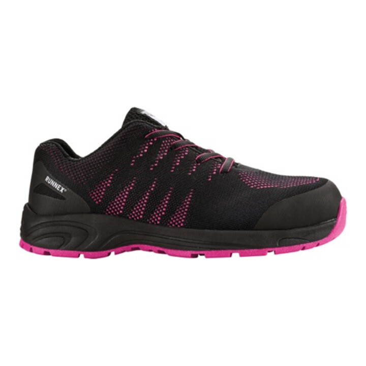 Damensicherheitsschuh GirlStar 5180 Gr.39 schwarz/pink S1P SRC PES RUNNEX