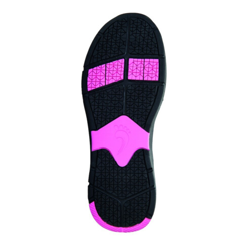 Damensicherheitsschuh Silvy2 Gr.40 schwarz/magenta S1P EN20345