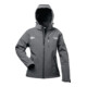 Damensoftshelljacke Hestia Gr.40 grau/schwarz 96%PES/4 %EL-1