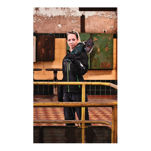 Damensoftshelljacke Prof.Gr.XL schwarz SCHEIBLER