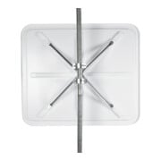 Dancop Miroir de circulation acrylique carré L1000xH800 mm pour extérieur-2
