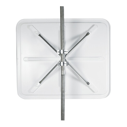 Dancop Miroir de circulation acrylique carré L800xH600 mm pour extérieur