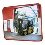 Dancop Miroir de circulation carré H400xL600 mm pour extérieur-1