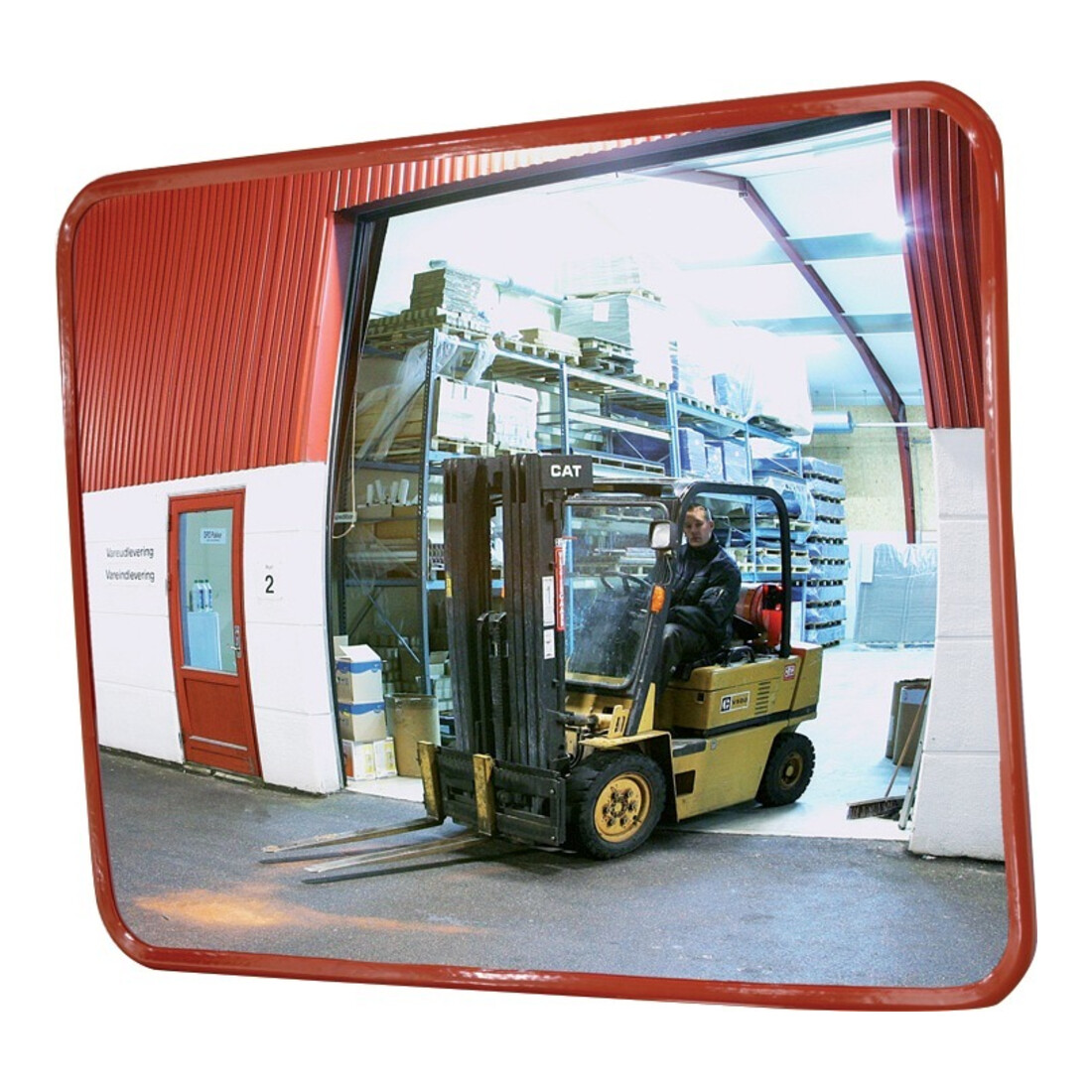 Dancop Miroir de circulation carré H400xL600 mm pour extérieur