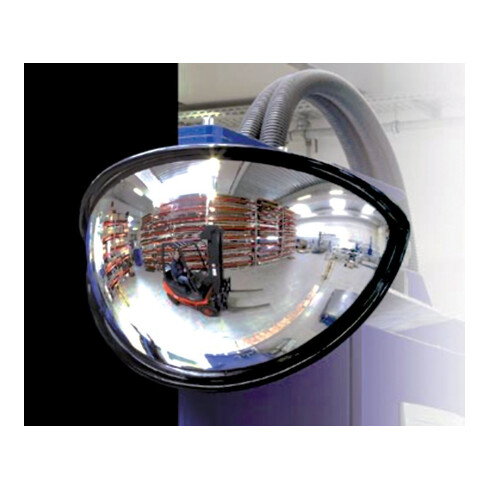 Dancop Miroir de circulation grand angle D250 mm intérieur et extérieur