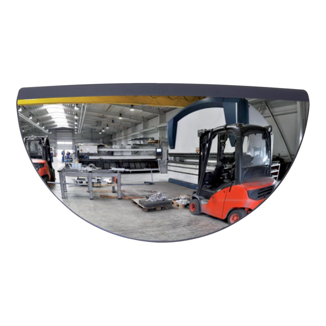 Dancop Miroir de circulation grand angle D250 mm intérieur et extérieur